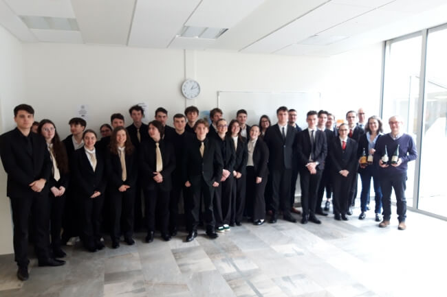 Intervention au Lycée Rabelais à IFS