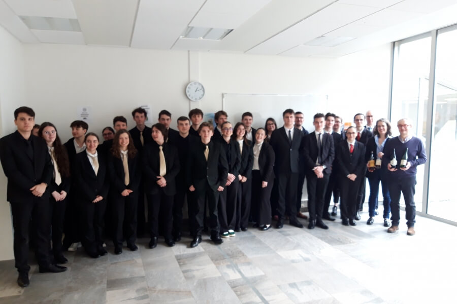 Intervention au Lycée Rabelais à IFS